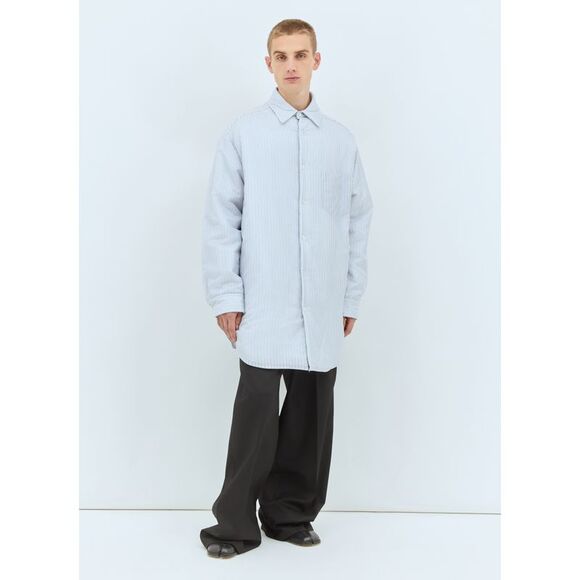 Maison Margiela Men Padded Stripe Shirt - Picture 1 of 6